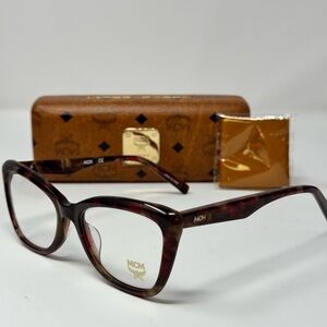 NEW MCM 2708 214 Havana Tortoise Unisex Eyeglass Frames Authentic